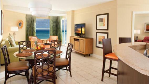 Marriott Aruba Surf And Ocean Beachfront Clubs Apartment Palm Beach ภายนอก รูปภาพ